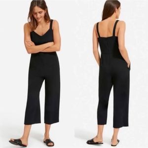 Everlane Black The Japanese GoWeave Wide Leg Jumpsuit